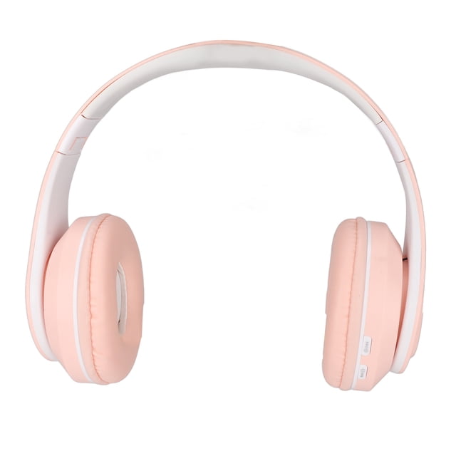 Over Ear Headphone, Clear Bass Stable Support Memory Card RGB Headset For Tablet Pink,Yellow,Green