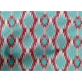 thumbnail image 4 of oneOone Tissu en Coton Cambric Imprimé Ikat Aztèque BTY 56 Pouces de Large, 4 of 4