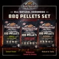 thumbnail image 3 of Bear Mountain BBQ Hardwood Gourmet Blend, Hickory, & Apple Smoker Pellets, 3 of 11