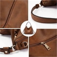 thumbnail image 4 of AWZXDE Designer Bags for Women Large Bucket Purse Stylish Leather Handbag, 4 of 4