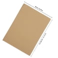 thumbnail image 2 of OUNONA Feuilles de Carton Kaki Recto Verso pour Créativité DIY et Protection d'Expédition, 2 of 6