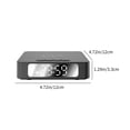thumbnail image 3 of Alarm Clock with Wireless Charging, Multi Functional 15W Wireless Fast Charger for IOS and Android, Magnetic Positioning, ABS, 12x12x3.3cm Fast Wireless Charger, 3 of 8