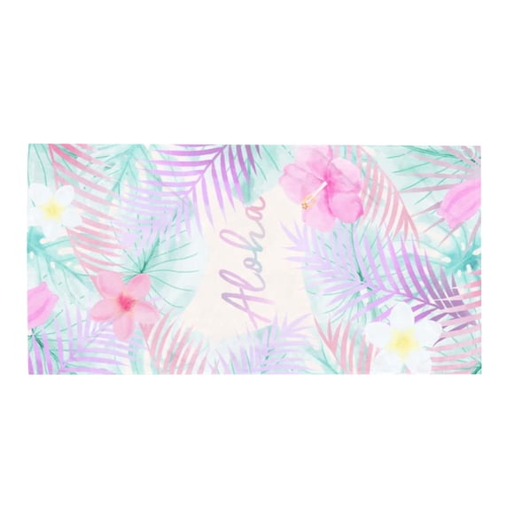 Canada Day Kcavykas Back to School Season,Microfiber Beach towel Super Lightweight Watercolor Turtle Pattern Bath towel Sandproof Beach Blanket Multi-Purpose towel for Travel