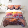 thumbnail image 2 of YST Tropical Animal Bedding Set, 7-Piece Comforter Set, Beach Theme, King Size, 2 of 6