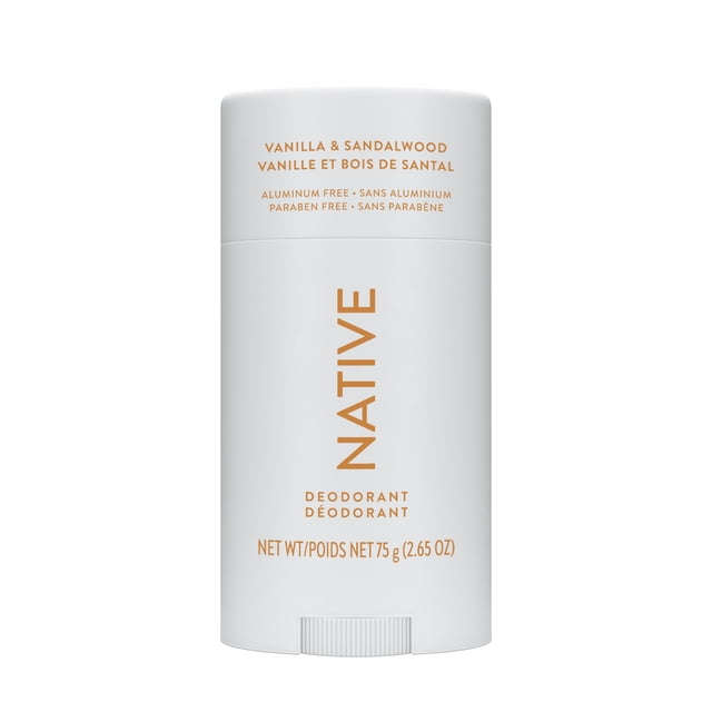 Native – Désodorisant sans aluminium, vanille et bois de santal