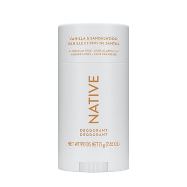 Native – Désodorisant sans aluminium, vanille et bois de santal