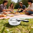 thumbnail image 4 of TIELUTT Poêle Brûleur en Acier Inoxydable pour Camping en Plein Air Randonnée Pique-Nique Cuisson et Tentes Surélevées pour Camping Sac pour 2 Personnes pour Camping Sacs pour Camping Randonnée Sac à Dos Léger Bidon d'Eau Camping, 4 of 7