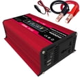 thumbnail image 1 of Generic Compact 12V to 110V Power Inverter with 300W Rated Power, 4000W Surge, Dual USB Ports, AC Outlets, and LED Voltage Display for Travel, Camping, and RV Use, 1 of 8