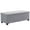 Light Grey, variant on HOMCOM 44 Inches Storage Ottoman Bench with Lid, Legs, Foot Rest, Grey