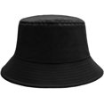 thumbnail image 2 of ORUYROP Bucket Hat for Women Men, Reversible Cotton Summer Sun Beach Fishing Cap Solid Color Style, 2 of 7