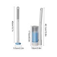 thumbnail image 3 of VONKY Quick Powerful Cleaning Tool For Convenient Bathroom Cleaning Fast Effective White Brush, 3 of 6
