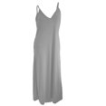 thumbnail image 1 of Gspmoly Robes pour Femmes, Mode Féminine Décontractée Couleur Cordon Sans Manches Col en V Robe avec Poches Robes d'Été pour Femmes jusqu'à 65 % de Rabais, 1 of 1