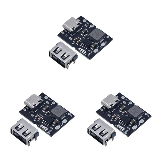 pitrice Battery Charger Module Batteries Board Charging Replacement 4.35V 3Set