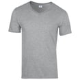 thumbnail image 1 of Gildan Mens Soft Style V-Neck Short Sleeve T-Shirt, 1 of 6