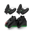 thumbnail image 4 of Xbox Universal Dual Controller Charging Kit - Dock Station with 2x 2000mAh Rechargeable Batteries for Xbox Series X/S & Xbox One/X/S Controllers | Fast Charging, LED Indicators, Overcharge Protection, 4 of 7