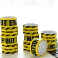 thumbnail image 3 of Decodeary Eye-Catching And Long-Lasting Decoration Warning Tapes For All Occasions WARNING 1Set, 3 of 6