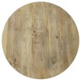 thumbnail image 4 of Touhy Table Basse de Cocktail Ronde en Bois Massif Naturel Mangue, 4 of 7