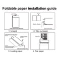 thumbnail image 3 of Inkless Portable Printer for Travel, Thermal Printer  Printer, 2600mAh Battery, USB,BT4.0, Support IOS  Window with Home Office Travel, 3 of 7