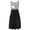 Noir, variante sur Robe Débardeur Sans Manches à Rayures Imprimées pour Femmes Enceintes Allaitement Été Vêtements de Nuit de Maternité