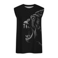 thumbnail image 4 of EGNMCR Débardeurs Homme Nouvelle Mode Décontractée Débardeur Sans Manches pour Homme Col Rond Imprimé Hawaïen Sport Col Rond, 4 of 5