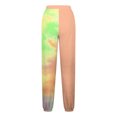 thumbnail image 4 of TIMIFIS Women's Jogger Sweatpants Fall Winter Baggy Gradient Printed Elastic Waist Drawstring Workout Pants Athletic Running Lounges Trousers with Pockets, 4 of 5