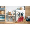 thumbnail image 2 of Ahgly Tapis d'Intérieur Lavable en Machine Carré Orange Transitionnel, 7 Pieds Carré, 2 of 7