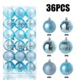thumbnail image 4 of Agiferg 36PCS Christmas Xmas Tree Ball Bauble Hanging Home Party Ornament Decor 6CM, 4 of 7