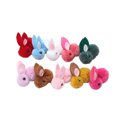 thumbnail image 1 of MAYUJIAA Rabbit Hair Clip Soft Cute Stuffed Rabbit Hairpins for Women Girl Easter Soft Baby Infant TeensRandom Color SS311-42303, 1 of 5