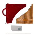 thumbnail image 1 of Pan Woodwind 1 Ensemble Clé Main Droite/main Gauche Instrument Naturel Fait Main Chinois, 1 of 8