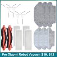 thumbnail image 2 of Compatible For Xiaomi Robot Vacuum S10 S12 B106GL Replacement Spare Parts Accessories Main Side Brush Hepa Filter Mop Cloth, 2 of 5