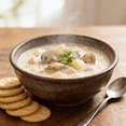 thumbnail image 2 of Knorr Professional Soup Du Jour New England Clam Chowder Soup Mix, 27 oz – Classic Creamy Seafood Chowder Soup Mix with Potatoes & Clams, 2 of 6