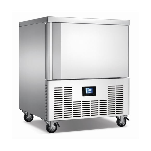 Kolice Commercial Restaurant 5 Trays Blast Chiller & Freezer, Blast Freezer, Batch Freezer, Chest Freezer for hard ice cream, cake, chicken, seafood, lowest temp:-40C