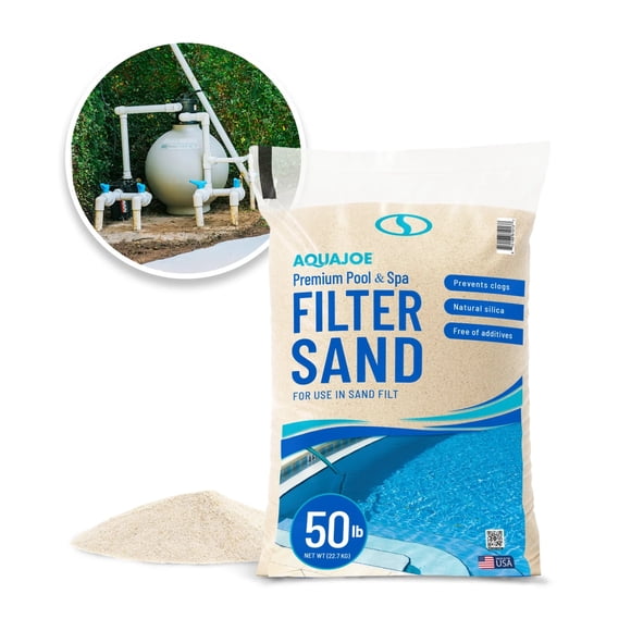 Aqua Joe 50 lb Bag of Pool Filter Sand