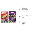 thumbnail image 5 of SHAR Uno Flip Card Game, 2-piece combo pack, 5 of 5