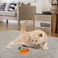 thumbnail image 4 of Halloween Pumpkin Toys For Cats Teething Toys Featuring Pumpkin With Range Expressions Embroidery Designs Interactive Toys For Kitties And Cats ,23 Cm, 4 of 4
