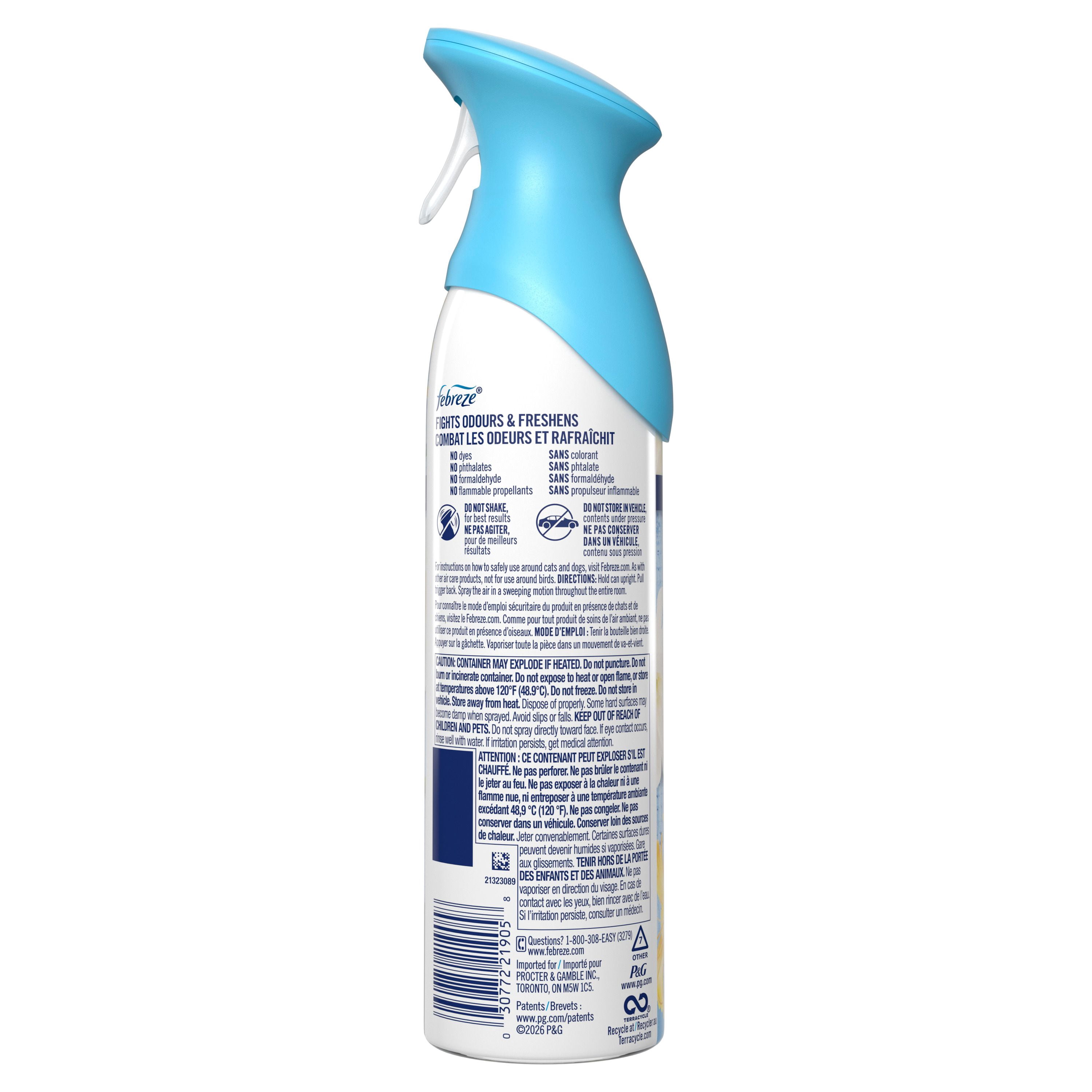 Febreze Air, Air Freshener Spray, Odour Fighting Room Spray, Jasmine Honey Suckle, 1ct