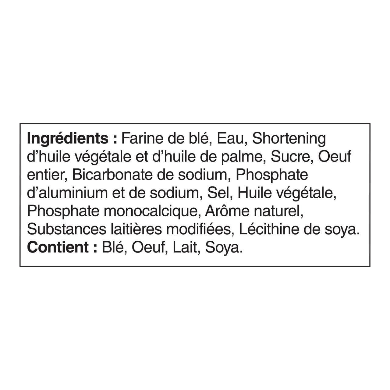 Gaufres belges EGGO* Moelleuses et plus épaisses Originale, 330g (6 gaufres) 330 g