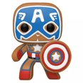 thumbnail image 3 of Funko POP Marvel: Pain D'Épice Captain America Vinyl Figure, 3 of 3