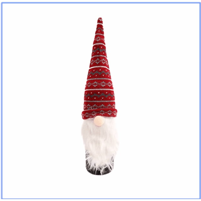 Birdeem Chapeau du Père Noël, Casquette de Vin Rouge Père Noël, Vin Rouge Rouge
