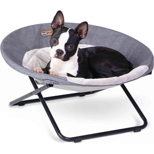 K&H Pet Products Elevé Cozy Cot Classy Pet Bed