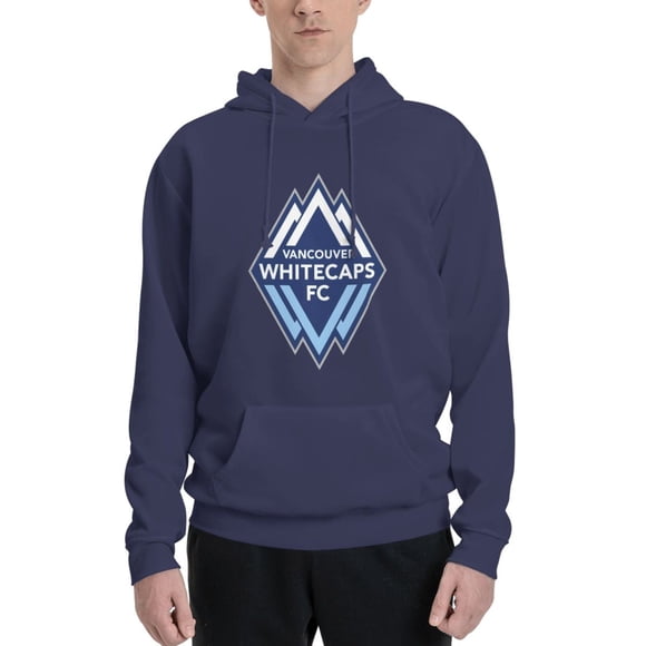 Vancouver Whitecaps Fc Hoodie Men Women Unisex Fleece Casual Pullover Sweatshirt With Kangaroo Pocket Fleece-Lined