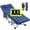 TTG Bleu w/ Matelas 2 Faces, variante sur Slsy Lot de 2 Lits de Camp Pliants Surdimensionnés TTG pour Adultes, Lit Pliant TG 900 Lb avec Matelas Double Face de 3,3 Pouces et Sac de Transport, Lit de Couchage Portable, Lit Pliant Lit d'Appoint