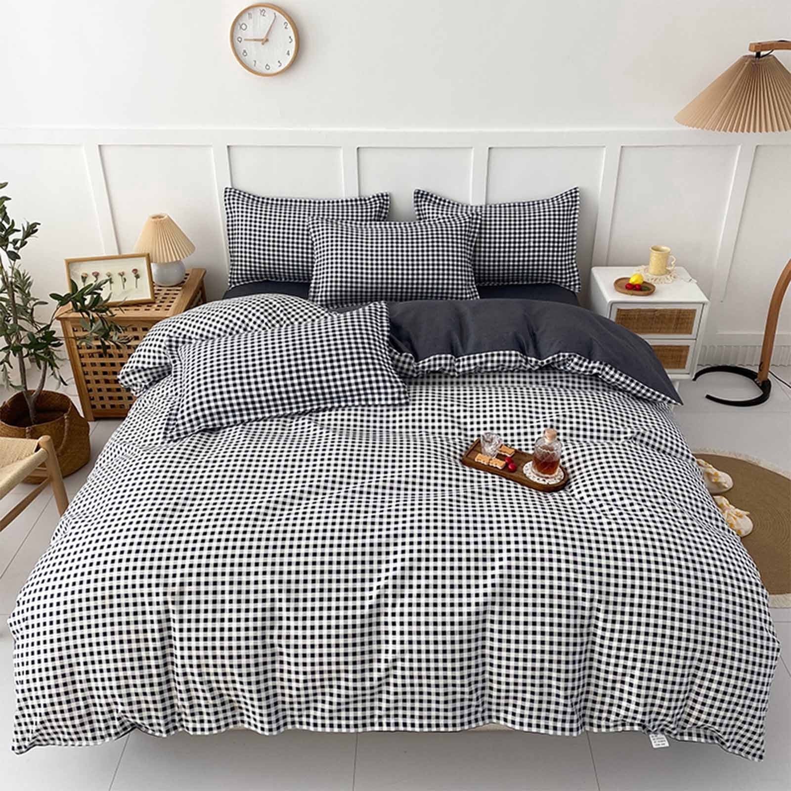 Sheet Set Breathable Bed Sheets Friendly Wrinkle Sheets Machine Washable Bed Four PCS Set Four Bedding Set, Czzoypi Sheet Set Breathable Bed Sheets