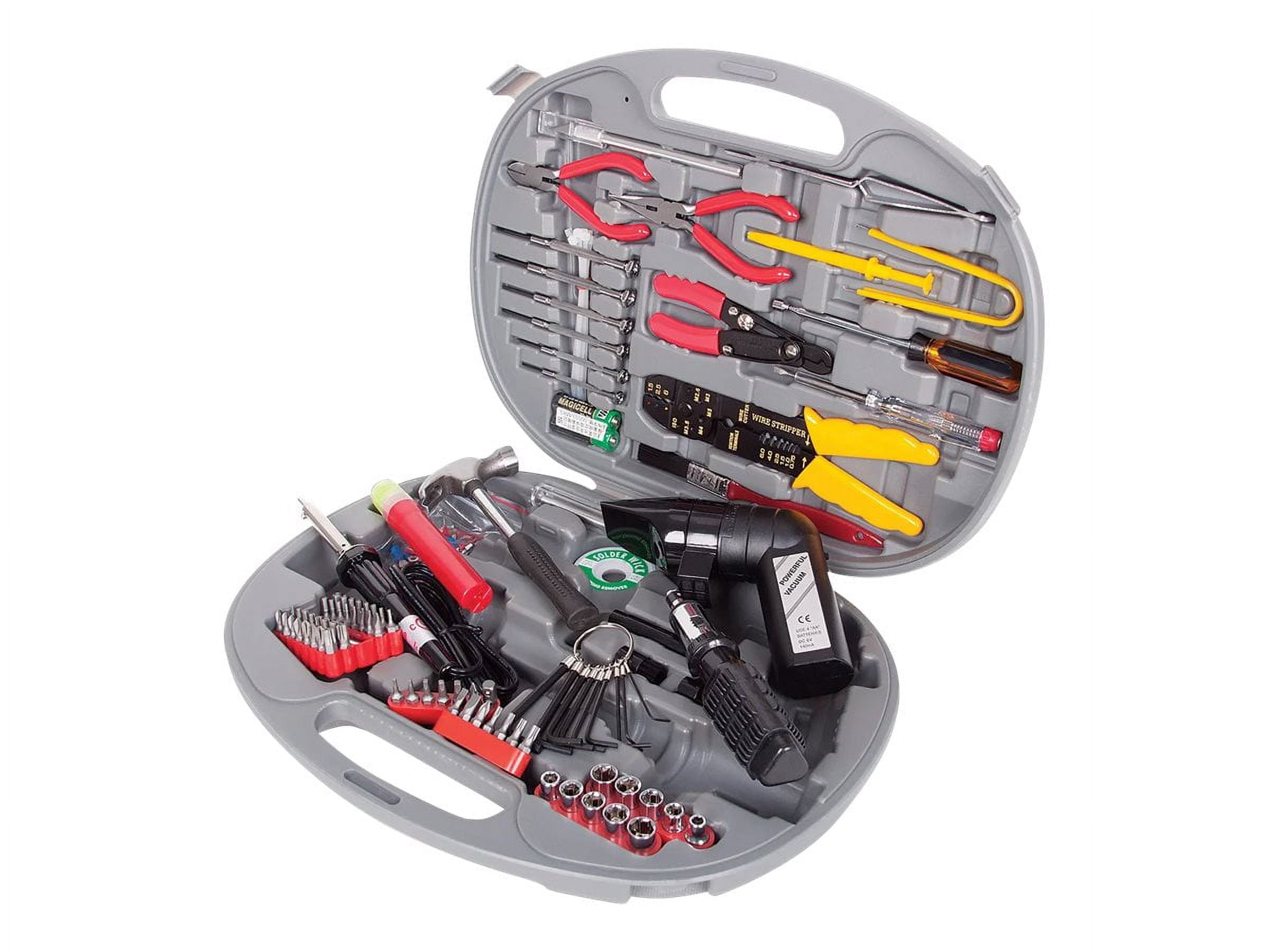 Manhattan U145 Universal Tool Kit, Computer Tool Kit, 145 pieces - Tool set - 145 pieces - in case