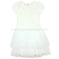 thumbnail image 1 of Deux par Deux Robe pour Filles avec Tulle 30 Ans de Style, Tailles 6-12 - 12, 1 of 2