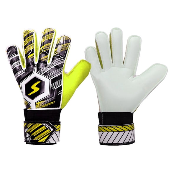 Soccer Goalie Gloves Youth Children Outdoor Football Soccer Goalkeeper Goalie Training Gloves Gear 5#/6#/7# Youth Soccer Goalie Gloves