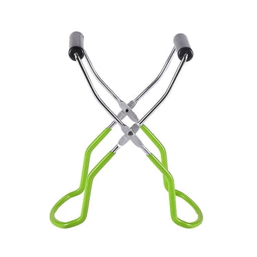 Canning Tongs Jar Lifter 1Pcs Canning Jar Lifter Tongs Stainless Steel Jar Lifter with Grip Handle