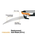 thumbnail image 3 of Fiskars 393330-1001 15 in. Replacement Pruner Saw Blade, 3 of 6