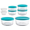 thumbnail image 1 of Anchor Hocking 16 Piece Glass Storage Set, 1 of 2