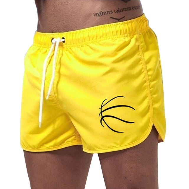 Men's Board Shorts Spring and Summer Splicing Swimming Trousers for Beach Surfing Activities